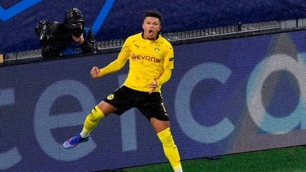Jadon Sancho, The Canadian Press Jadon Sancho