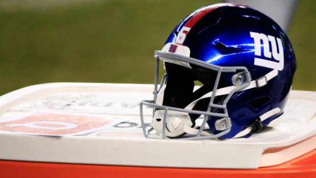 New York Giants helmet