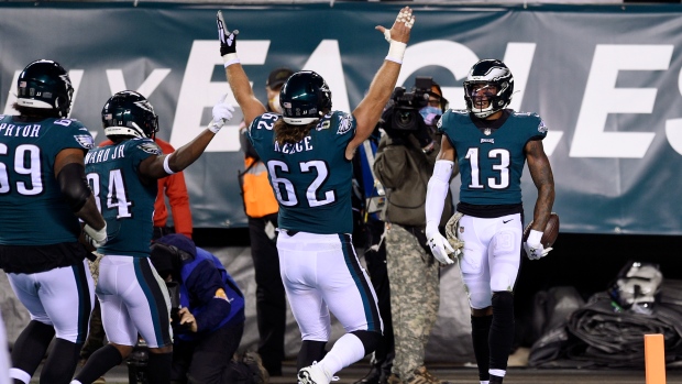 Philadelphia Eagles celebrate, The Canadian Press Philadelphia Eagles celebrate