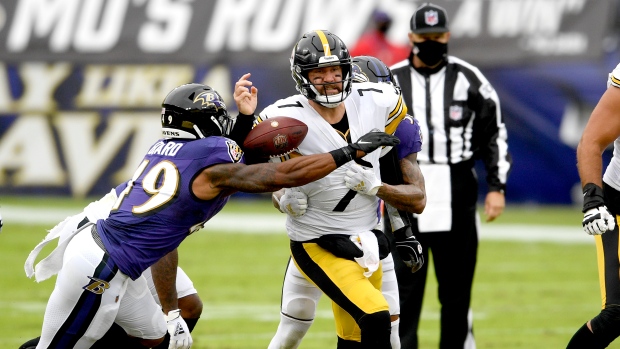 Yannick Ngakoue Ben Roethlisberger, The Canadian Press Yannick Ngakoue Ben Roethlisberger