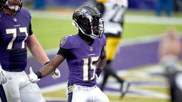 Hollywood Brown trade Arizona Cardinals Baltimore Ravens - TSN.ca
