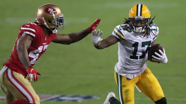Davante Adams , The Canadian Press Davante Adams