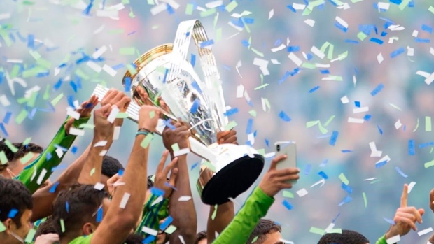 MLS trophy , The Canadian Press MLS trophy