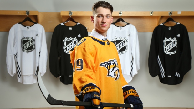 Phil Tomasino, Andre Ringuette/NHLI via Getty Images Phil Tomasino