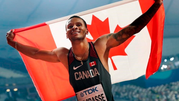 Andre De Grasse , The Canadian Press Andre De Grasse
