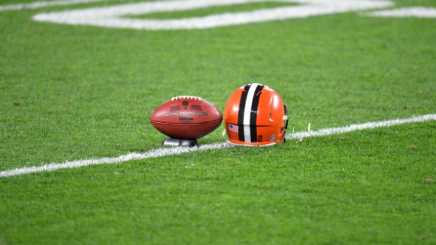 Browns helmet, Getty Images Browns helmet