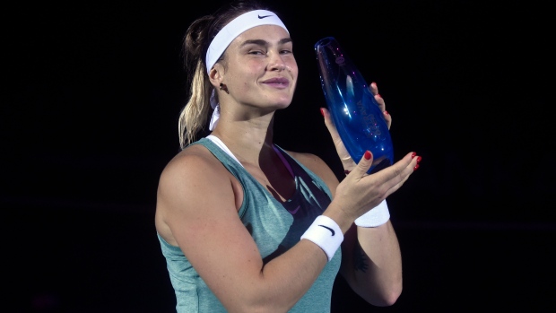 Aryna Sabalenka, The Canadian Press Aryna Sabalenka