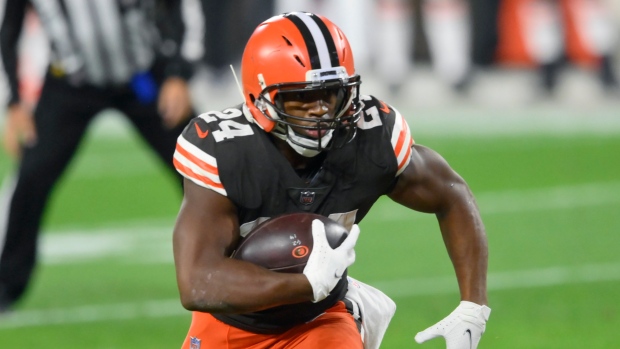 Nick Chubb, The Canadian Press Nick Chubb