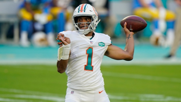 Tua Tagovailoa, The Canadian Press Tua Tagovailoa