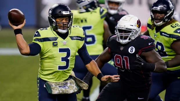 Russell Wilson, The Canadian Press Russell Wilson