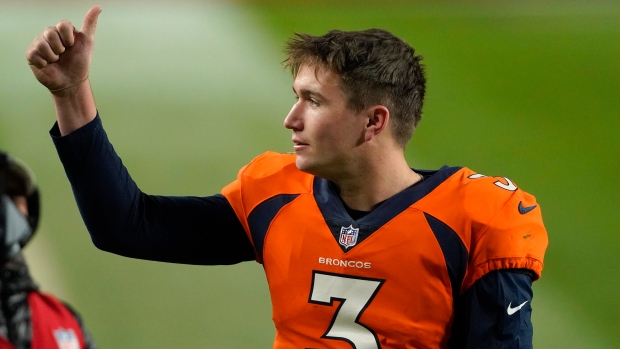 Drew Lock , The Canadian Press Drew Lock