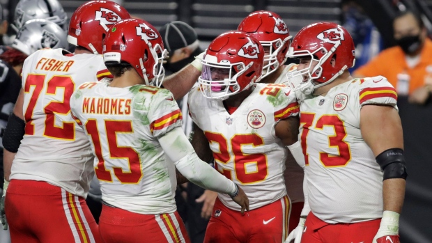 Kansas City Chiefs celebrate