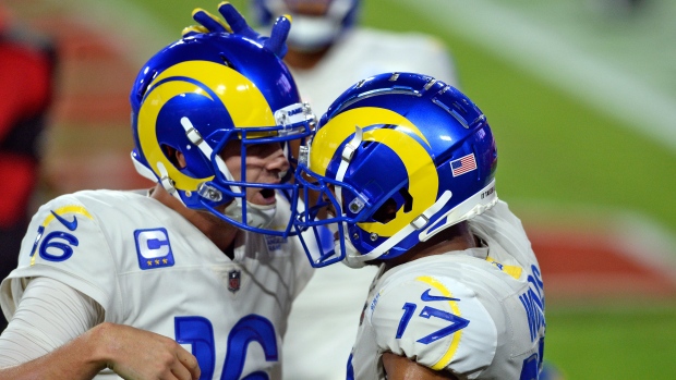Robert Woods and Jared Goff, The Canadian Press Robert Woods and Jared Goff