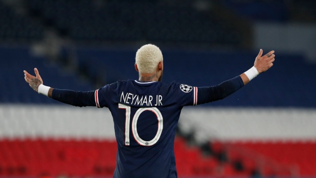 PSG's Neymar , The Canadian Press PSG's Neymar
