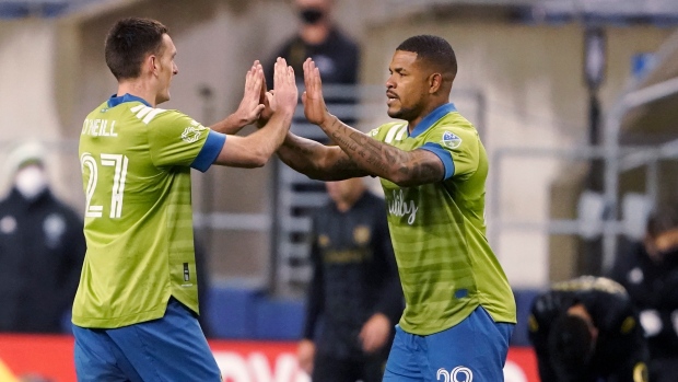 Shane O'Neill, Roman Torres, The Canadian Press Shane O'Neill, Roman Torres