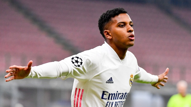 Real Madrid's Rodrygo Goes , The Canadian Press Real Madrid's Rodrygo Goes