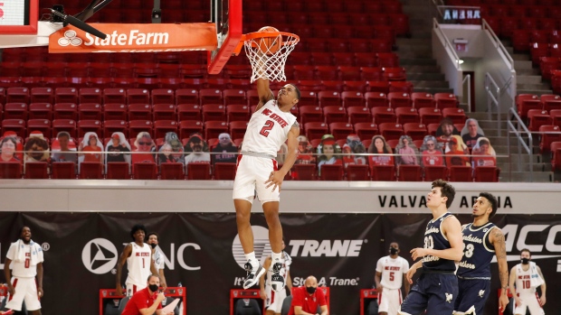 North Carolina State's Shakeel Moore , The Canadian Press North Carolina State's Shakeel Moore