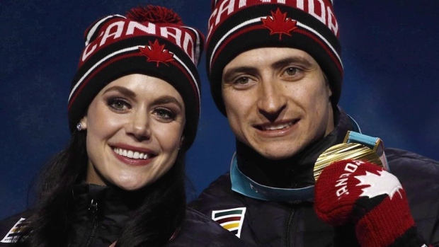 Scott Moir and Tessa Virtue, The Canadian Press Scott Moir and Tessa Virtue