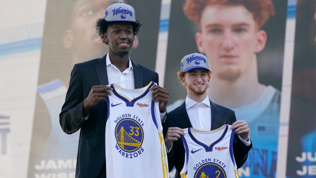 James Wiseman Nico Mannion, The Canadian Press James Wiseman Nico Mannion