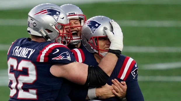 New England Patriots kicker Nick Folk , The Canadian Press New England Patriots kicker Nick Folk