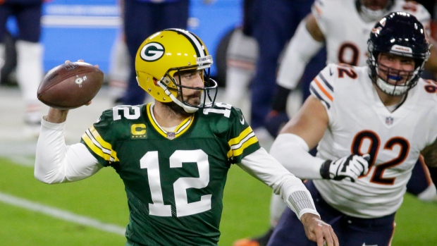 Aaron Rodgers, The Canadian Press Aaron Rodgers