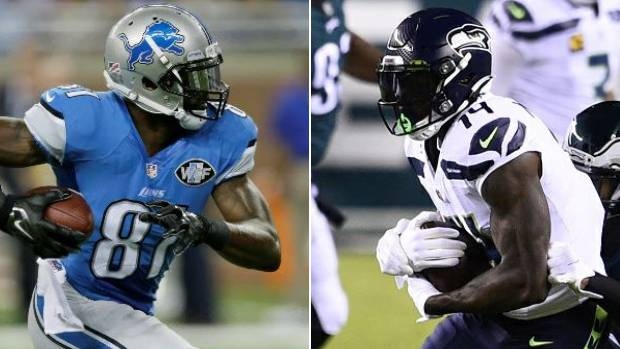 Calvin Johnson DK Metcalf, The Canadian Press Calvin Johnson DK Metcalf