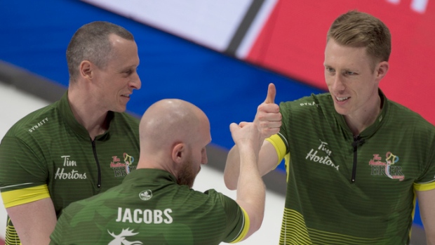 Brad Jacobs and Marc Kennedy, Curling Canada Brad Jacobs and Marc Kennedy
