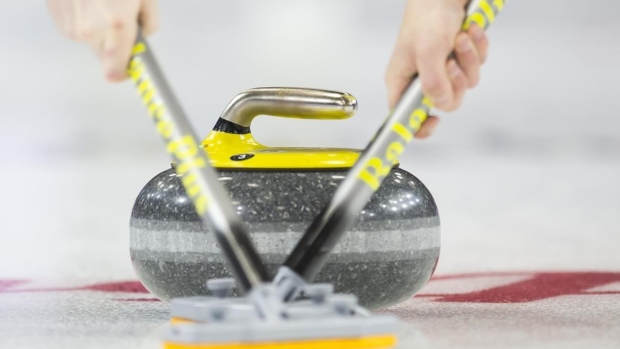 Curling rock