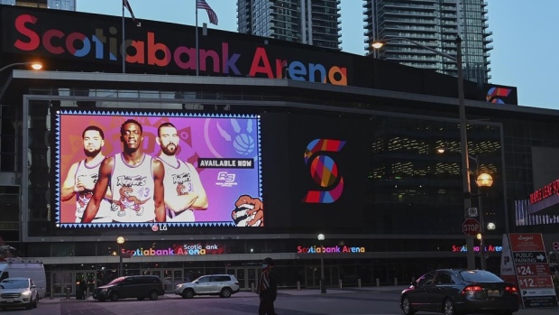 Toronto Raptors at Scotiabank Arena, The Canadian Press Toronto Raptors at Scotiabank Arena