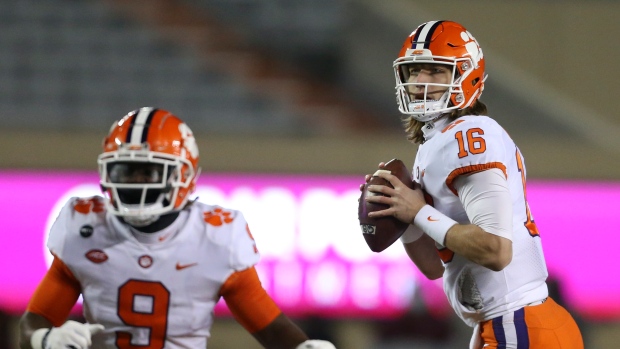 Trevor Lawrence, The Canadian Press Trevor Lawrence