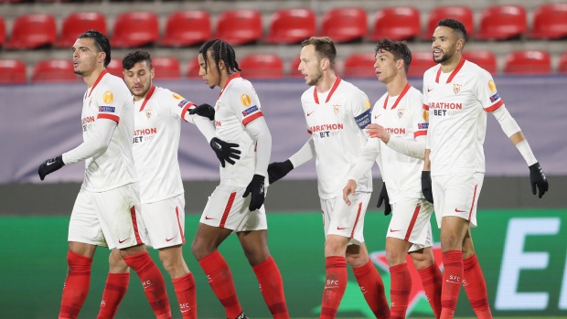 Sevilla celebrates