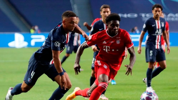Alphonso Davies , The Canadian Press Alphonso Davies