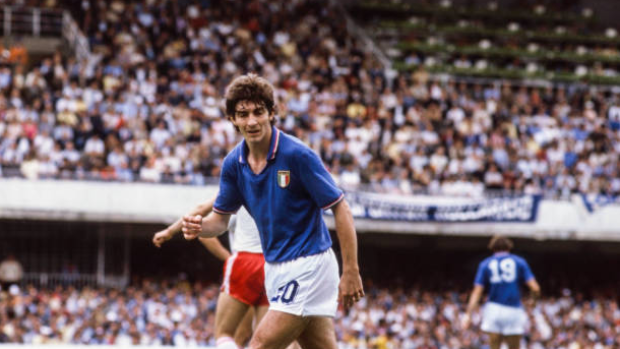 Paolo Rossi Italy home jersey