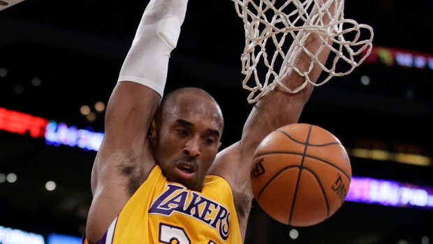 Kobe Bryant, The Canadian Press Kobe Bryant