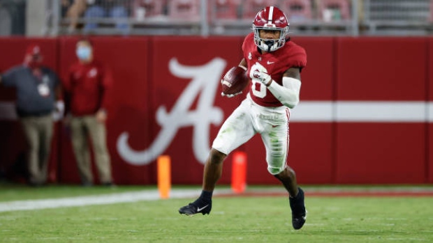 John Metchie III, UA Athletics/Collegiate Images/Getty Images John Metchie III