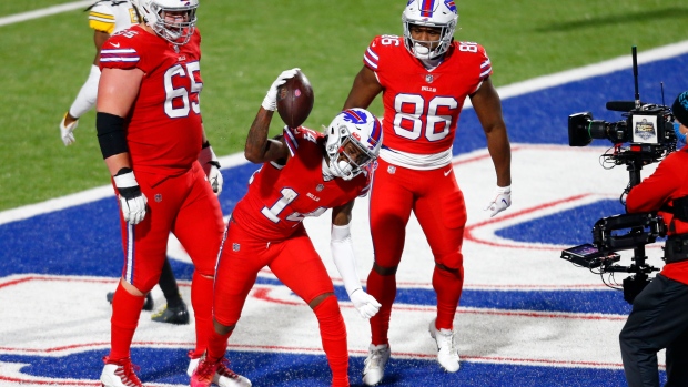 Buffalo Bills celebrate