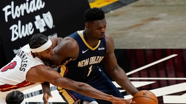 Zion Williamson, The Canadian Press Zion Williamson