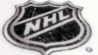 NHL Logo on ice