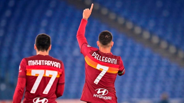 Roma's Lorenzo Pellegrini, The Canadian Press Roma's Lorenzo Pellegrini