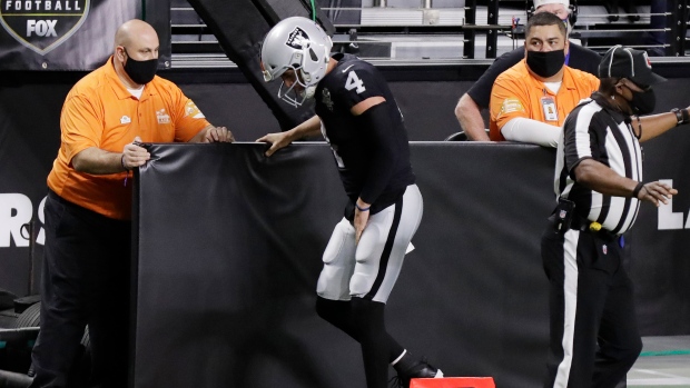 Derek Carr, The Canadian Press Derek Carr