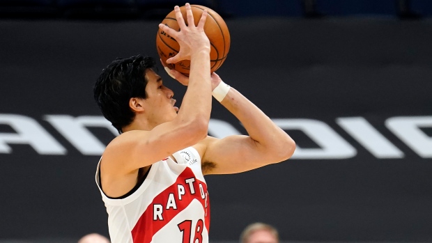 Yuta Watanabe, The Canadian Press Yuta Watanabe