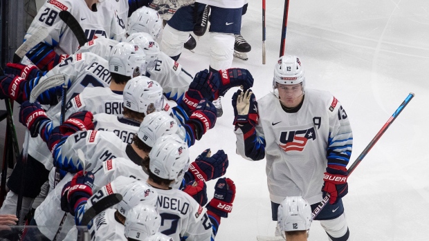 Team USA celebrates