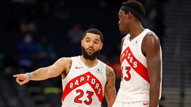 Fred VanVleet, Pascal Siakam, Getty Images Fred VanVleet, Pascal Siakam