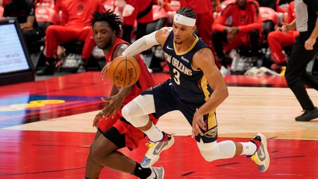 OG Anunoby Josh Hart, The Canadian Press OG Anunoby Josh Hart