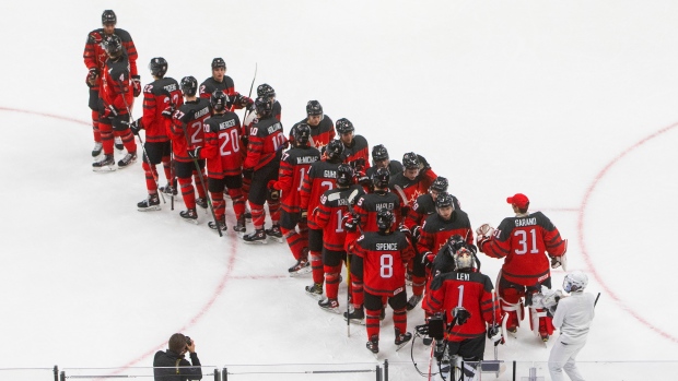 Team Canada celebrates