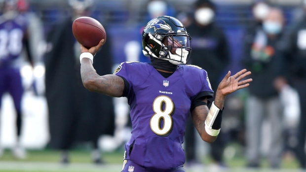 Lamar Jackson, The Canadian Press Lamar Jackson