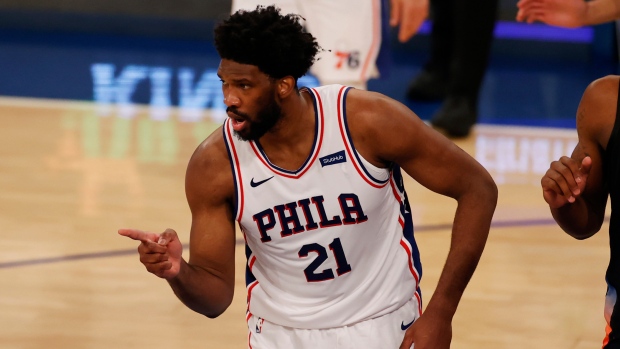Joel Embiid, The Canadian Press Joel Embiid
