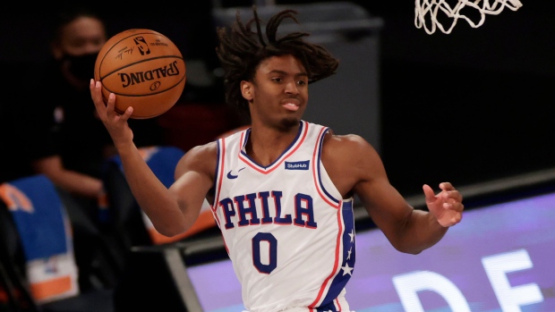 Tyrese Maxey, The Canadian Press Tyrese Maxey