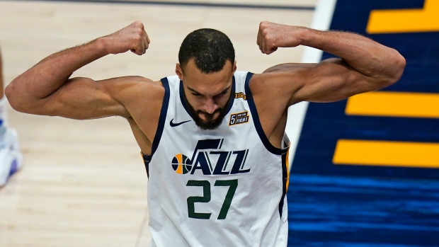 Utah Jazz center Rudy Gobert is among the NBA's leaders in a