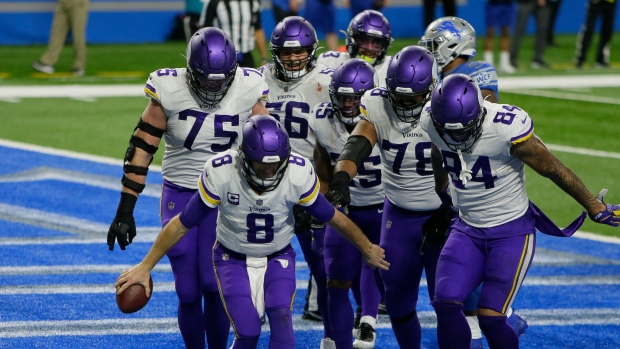 Minnesota Vikings celebrates